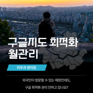 우강마케팅 구글 구글 지도 SEO 최적화 월관리[피부과]