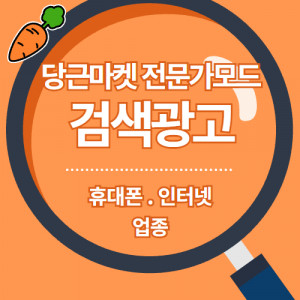 우강마케팅 당근마켓 광고 당근마켓 전문가모드 검색광고 최적화 세팅 진행사례